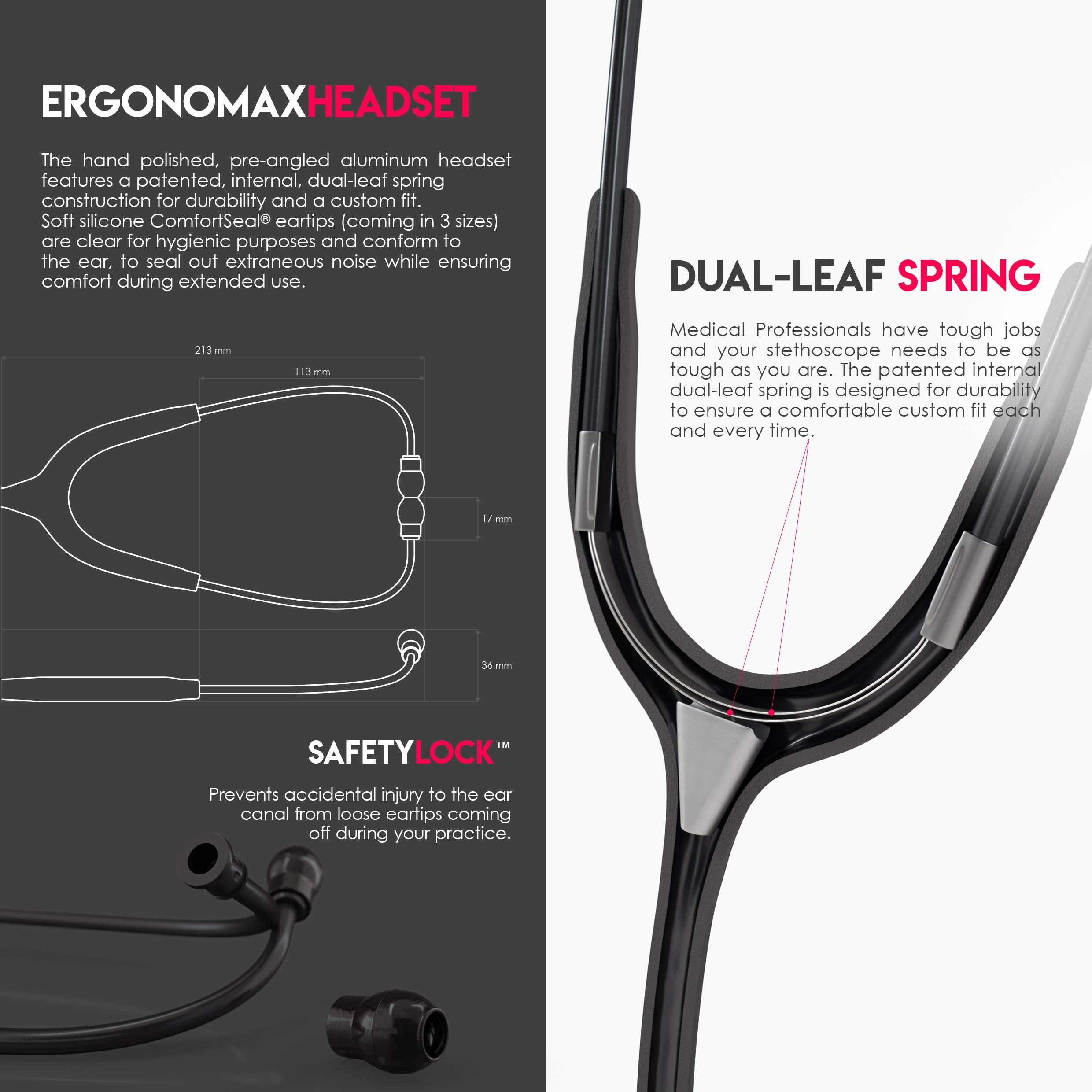 MDF Acoustica ErgonoMax headset supports comfortable extended wear