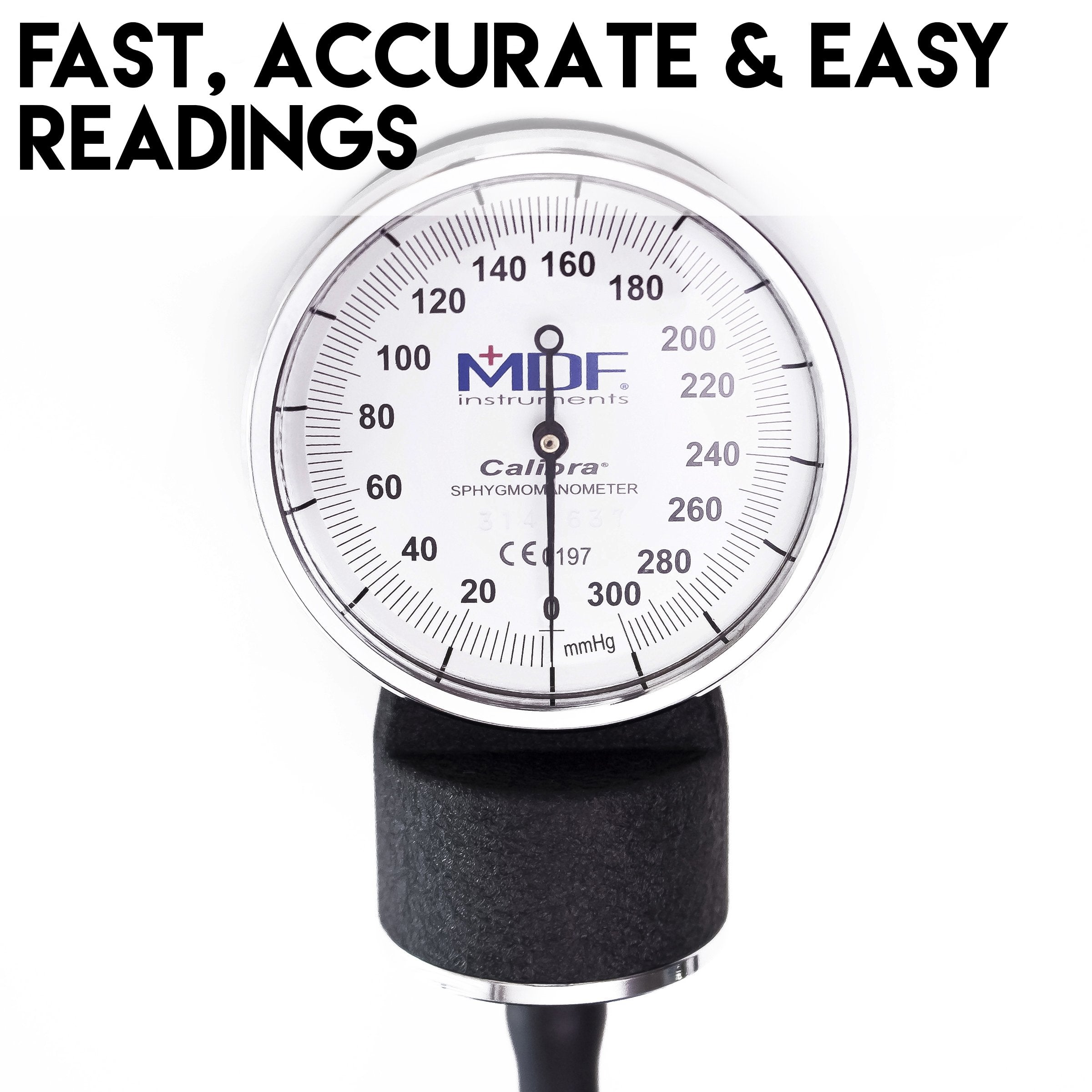 MDF Calibra screw-type valve enables precise deflation management during checks.