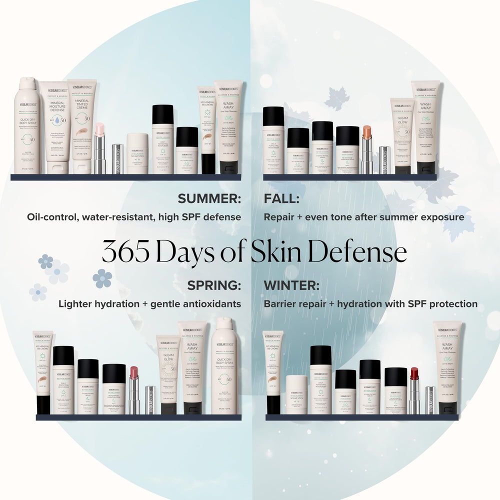 MDSolarSciences tinted balm applied for outdoor use and everyday wear.