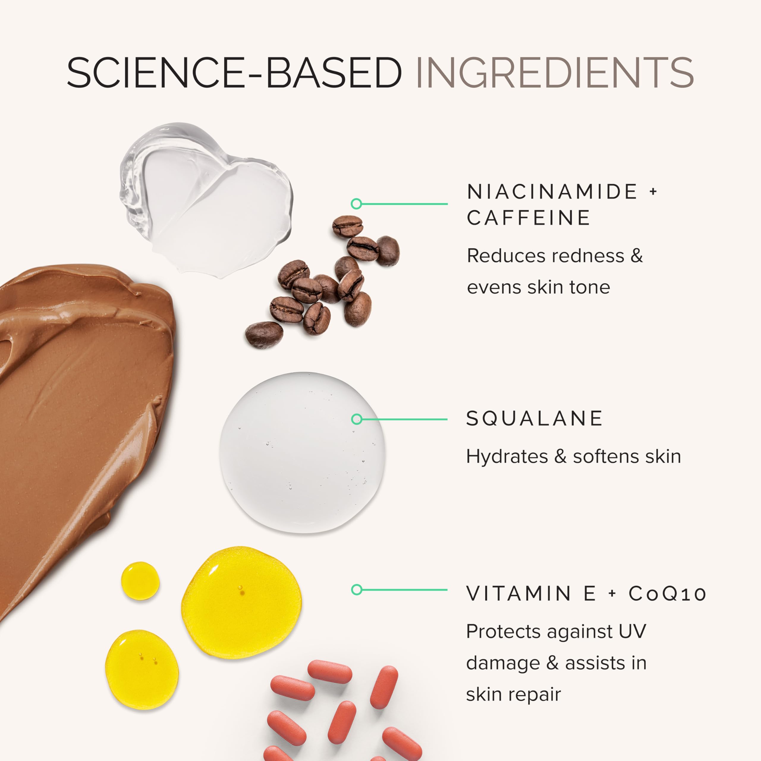 MDSolarSciences Mineral BB Creme SPF 50 medium swatch, provides flattering color balance