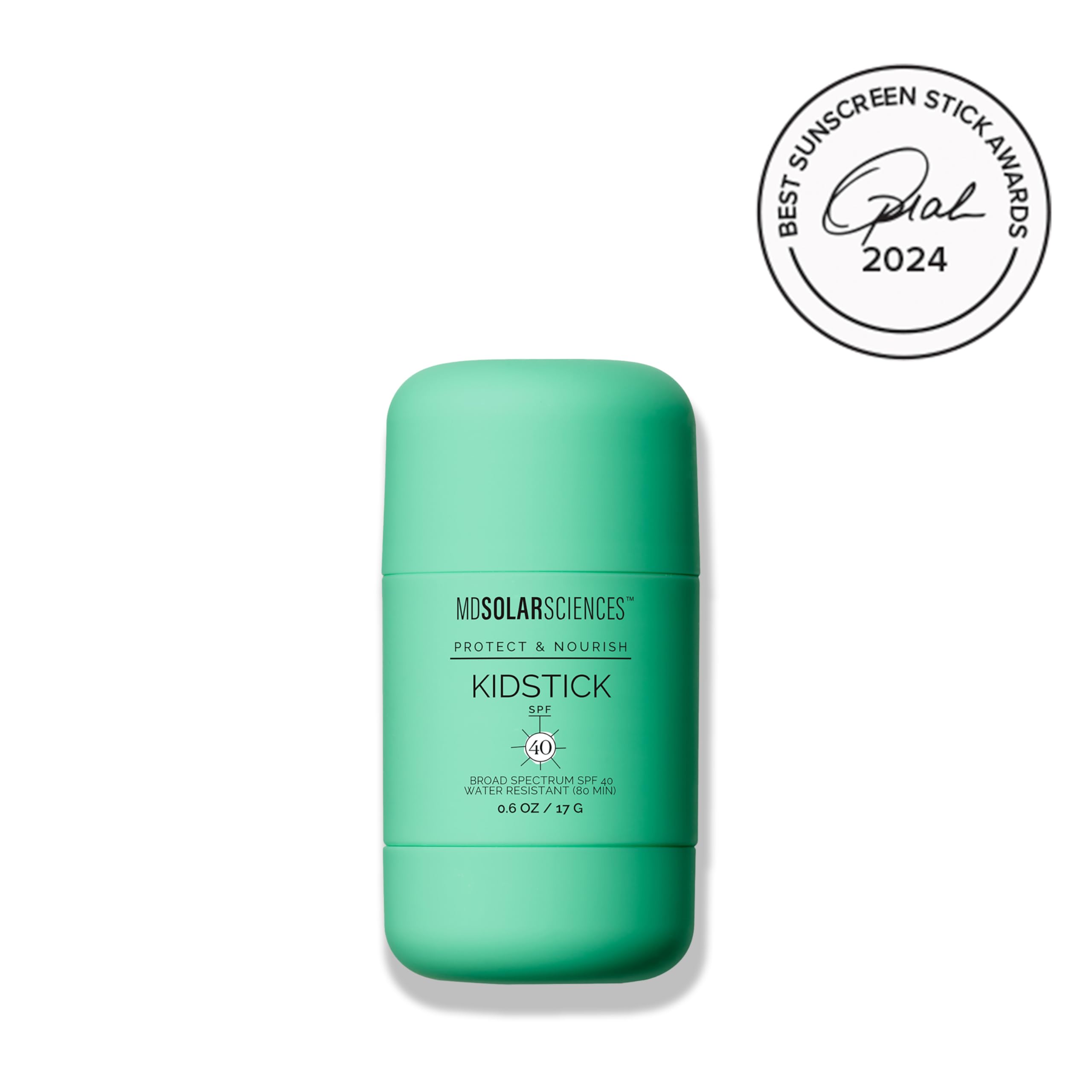 MDSolarSciences Mineral KidStick fragrance-free formula ideal for sensitive skin and kids.