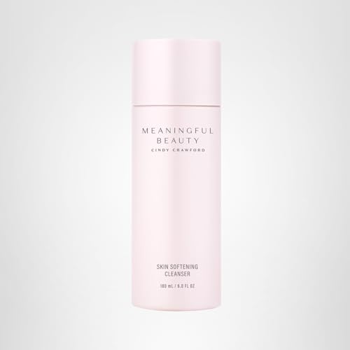 Meaningful Beauty product label close-up emphasizing gentle, fragrance-free cleansing.