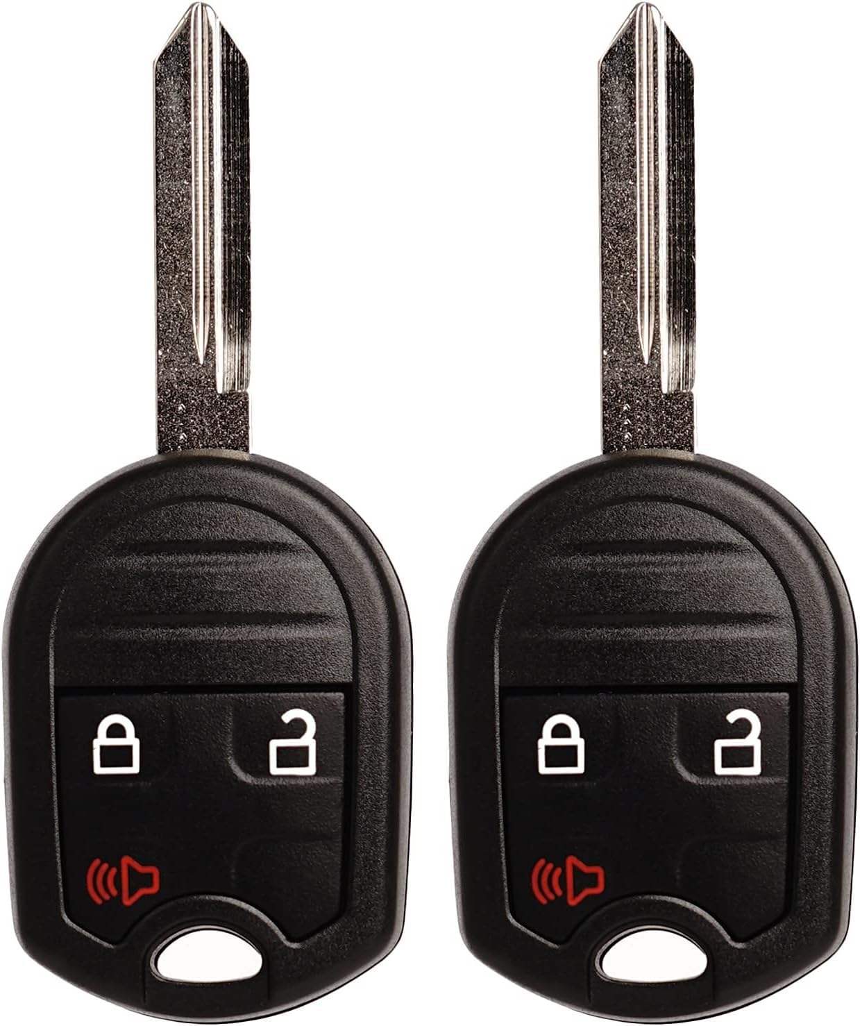 MechanMagic Ford F-150 key fob front view shows durable construction for reliable entry