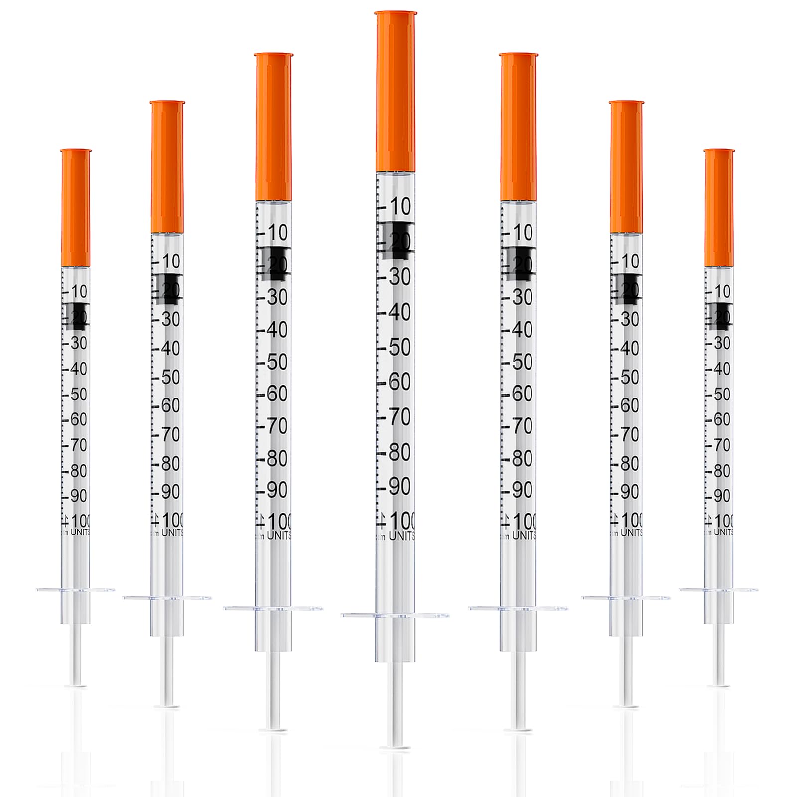MED NEEDLE U-100 1mL syringe in blister pack for sterile handling and safety.