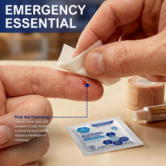 MED PRIDE 2-ply pads offer gentle, absorbent cleansing before injections.