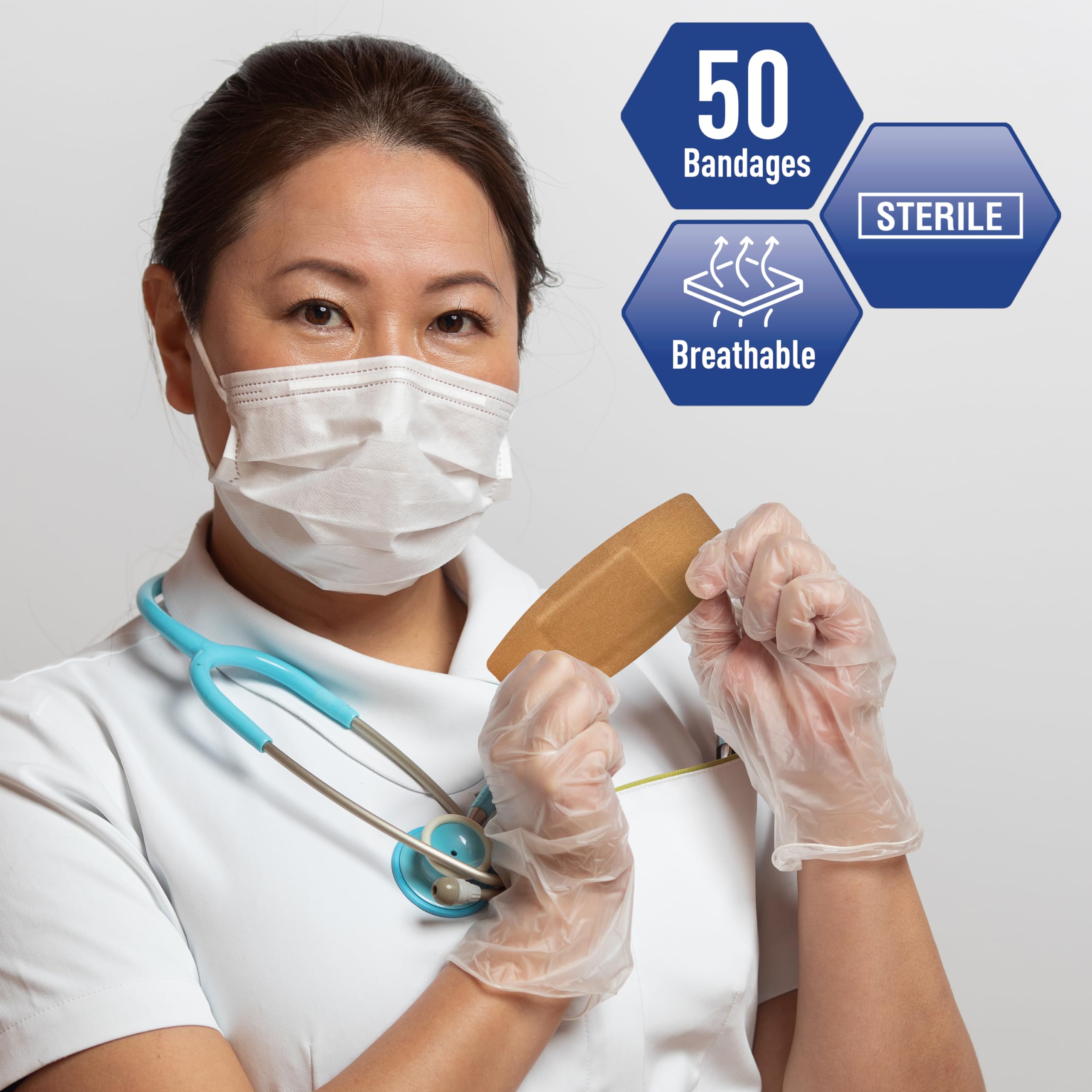 MED PRIDE breathable fabric bandage designed for comfortable wear
