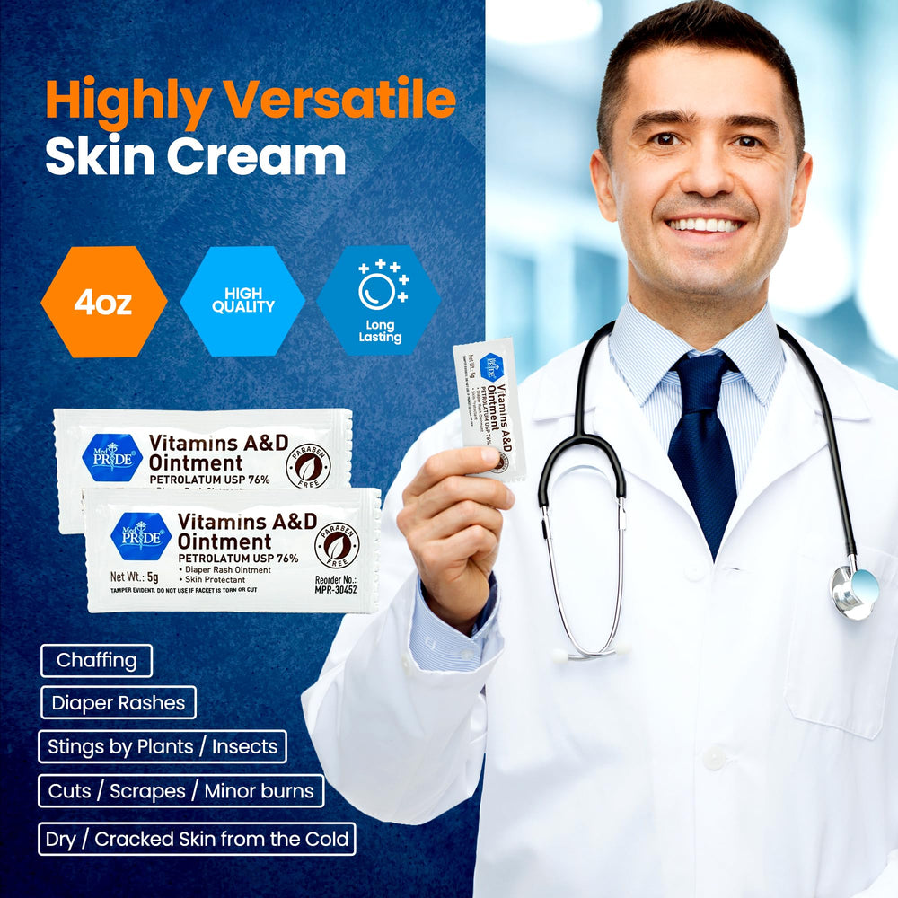 MED PRIDE diaper rash ointment packets soothe irritated skin and support healing