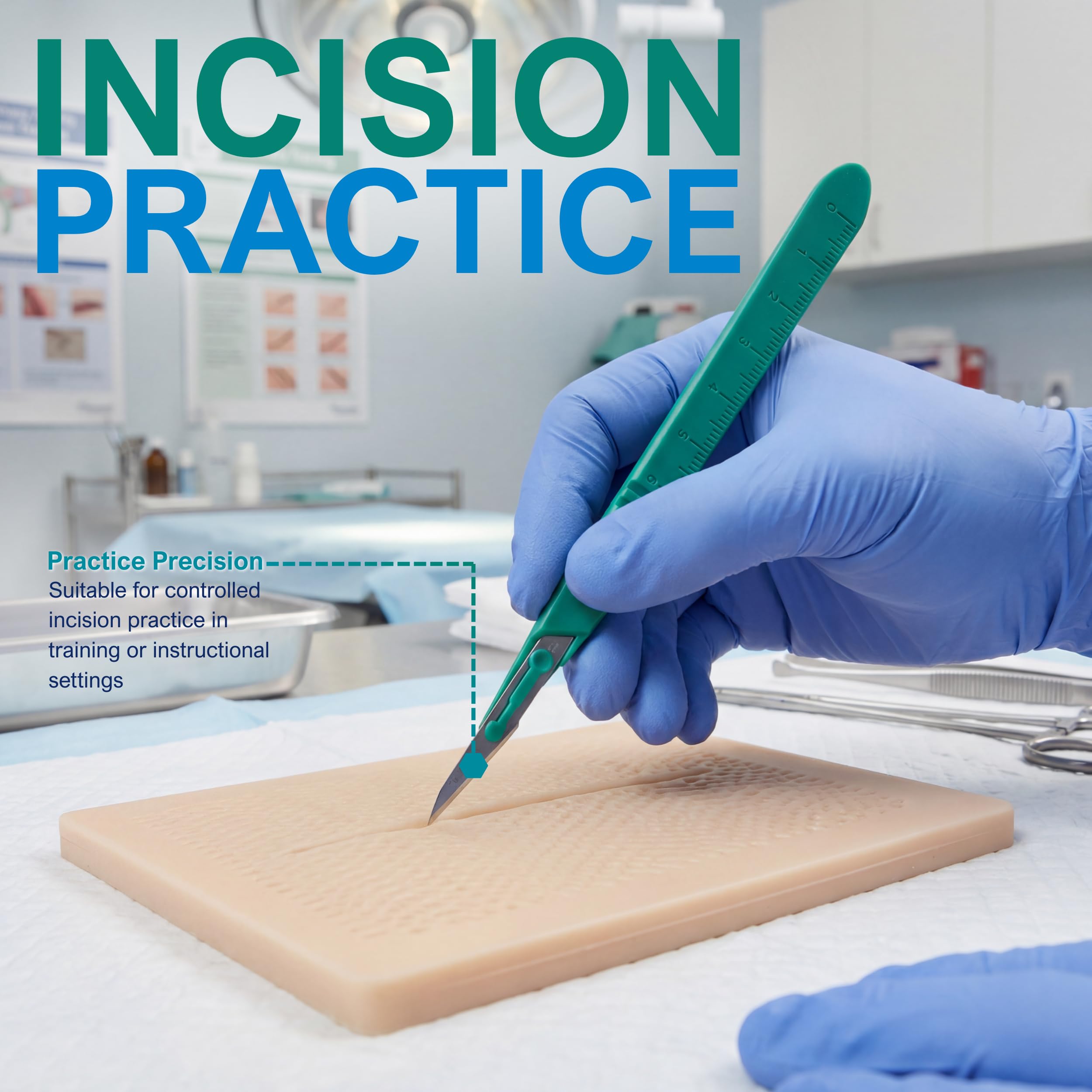 MED PRIDE individually wrapped sterilized blade for hygienic procedures