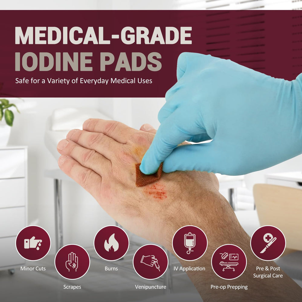 MED PRIDE packaging detail highlighting individually wrapped wipes for hygiene