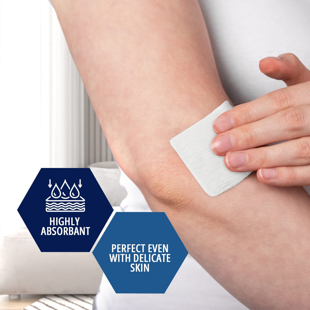 MED PRIDE non-stick gauze pad minimizes discomfort during dressing changes