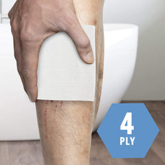 MED PRIDE nonadherent mesh bandage closeup for gentle dressing changes