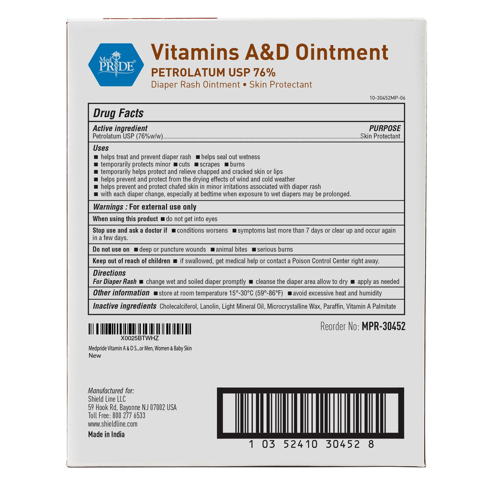 MED PRIDE ointment packets showcased for convenient skincare on-the-go