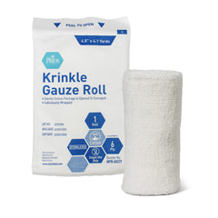 MED PRIDE individually wrapped gauze rolls ensure sterile use in first aid.