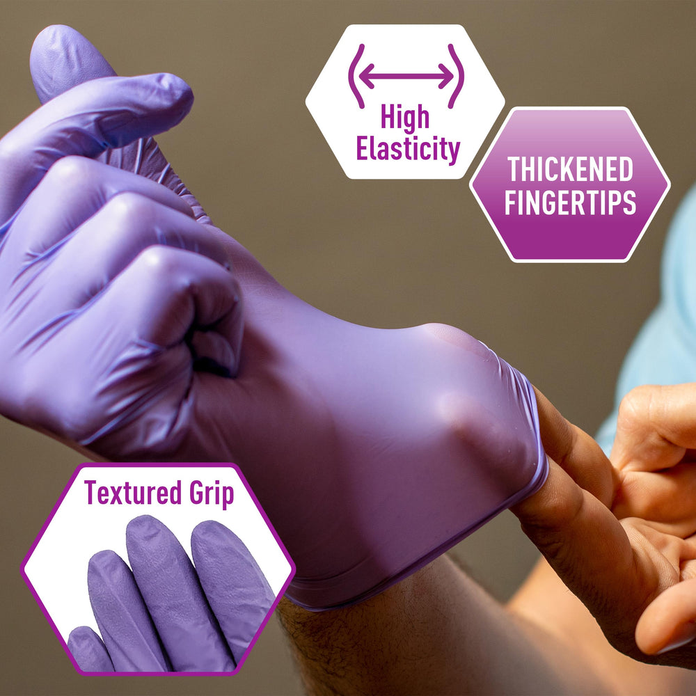 MedPride disposable nitrile gloves suitable for multiple tasks