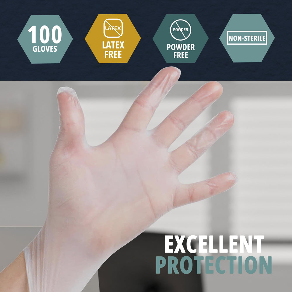 MED PRIDE gloves suitable for healthcare and food service environments