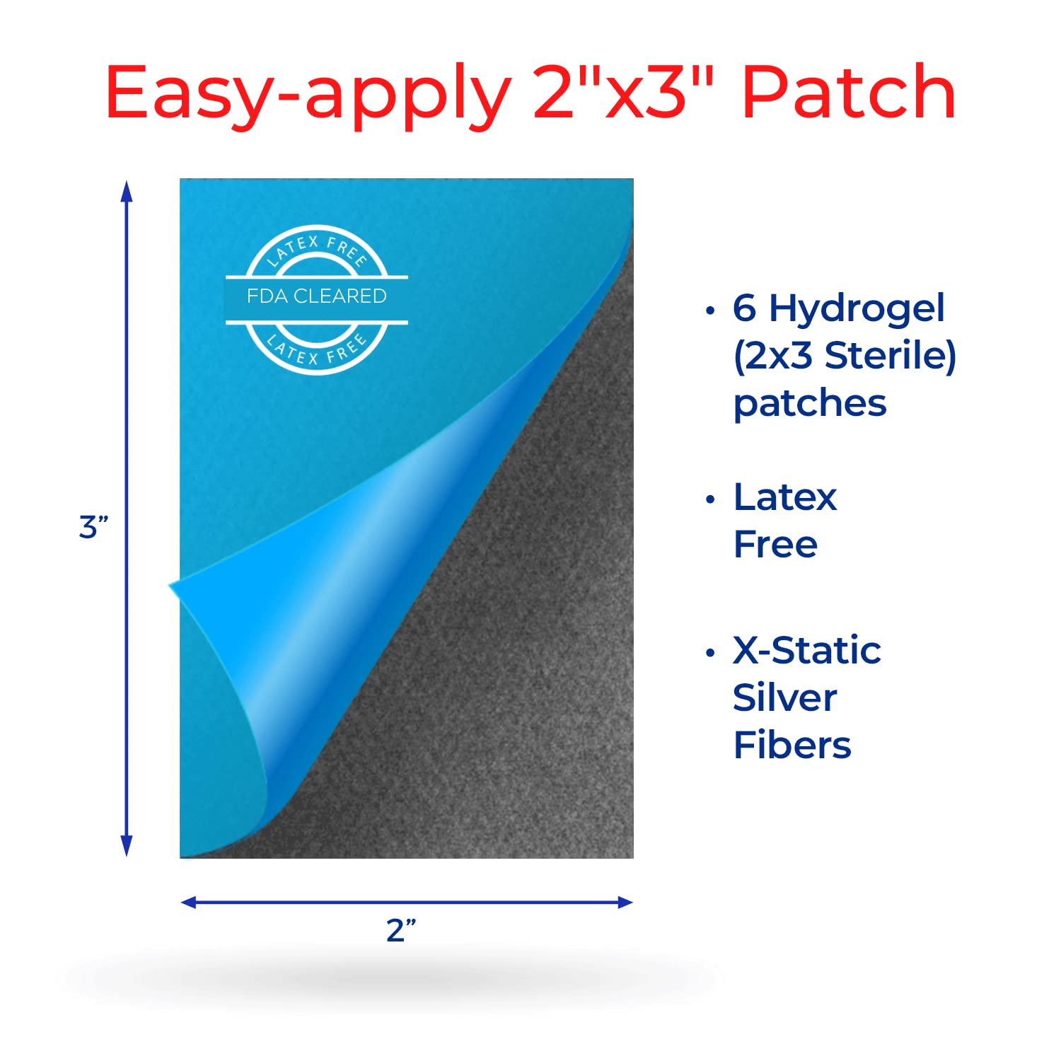 Medagel SilverSeal applying on skin to protect a minor burn.