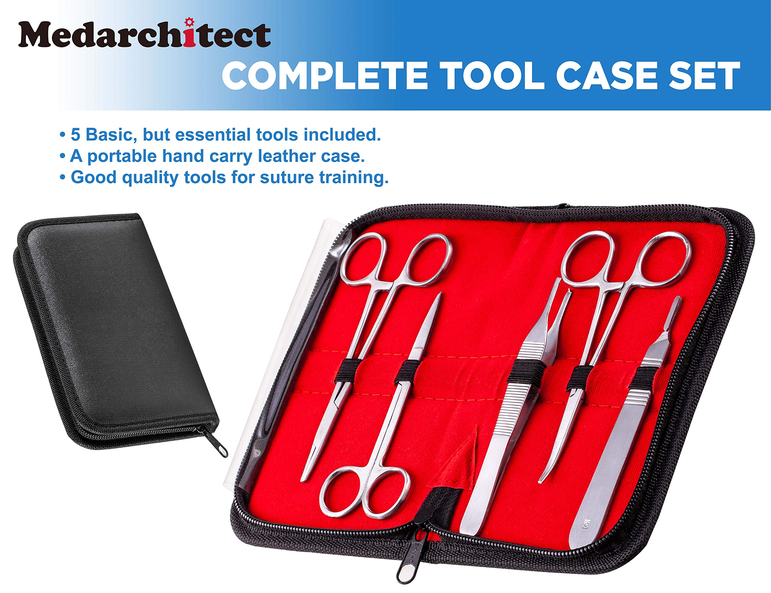 Medarchitect Hegar needle holder close-up for secure needle control