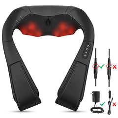 Medcursor deep-tissue 3D kneading nodes relieve tense shoulder muscles.
