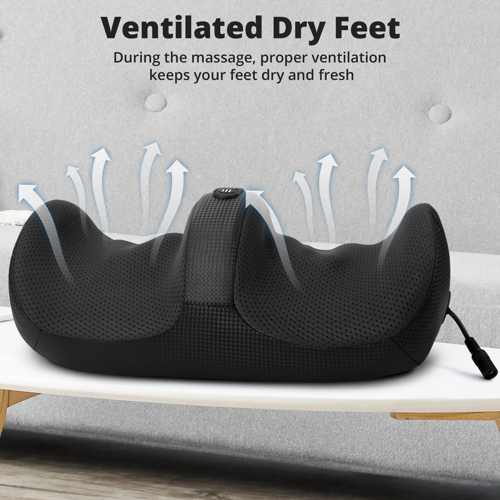 Medcursor foot massager heat packaging ideal as a gift.