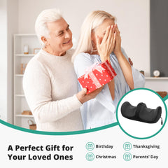 Medcursor foot massager with heat side view compact design for desk use.