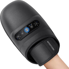 Medcursor Hand Massager with heat settings for desk-use relief.