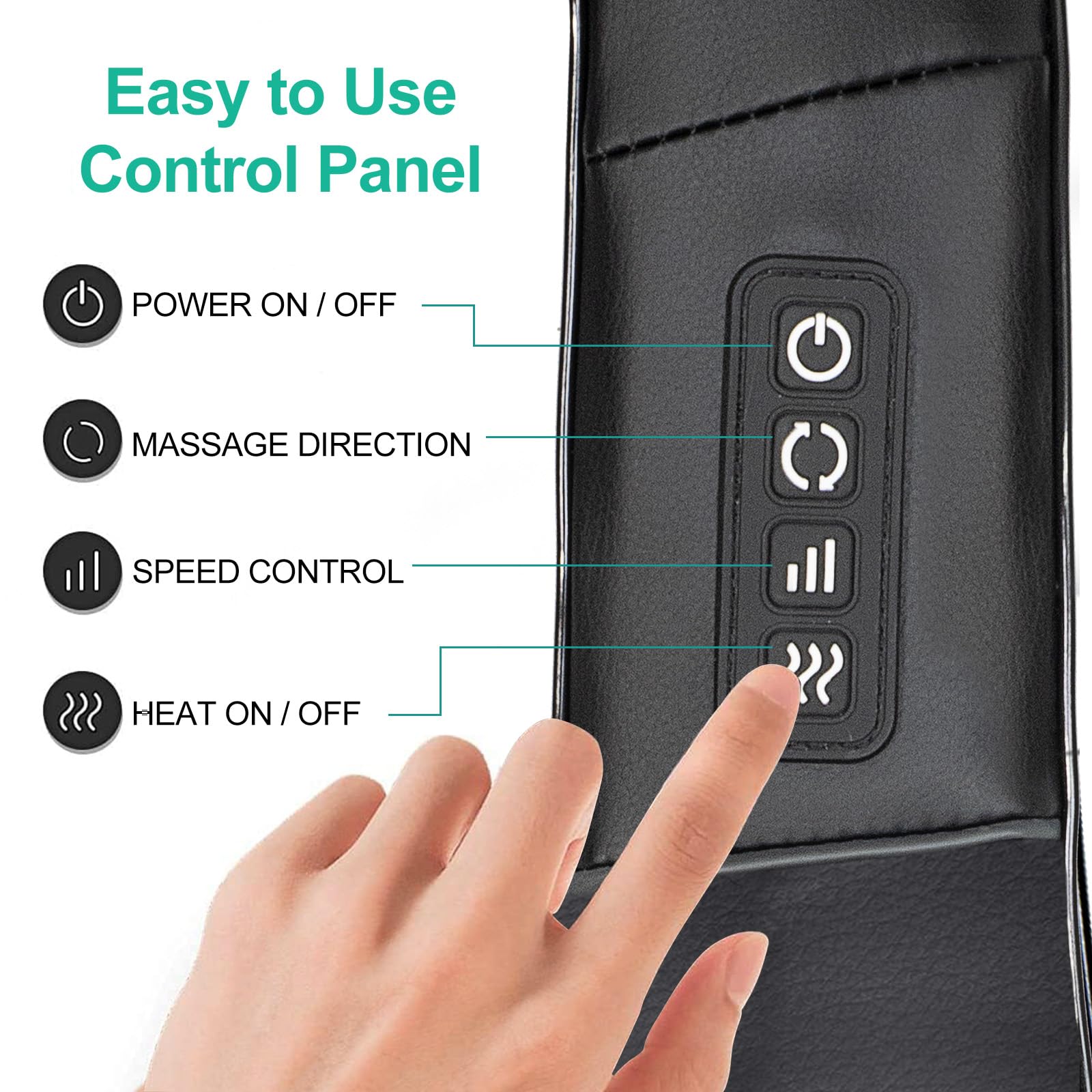 Medcursor device features adjustable handle belt for precise positioning.