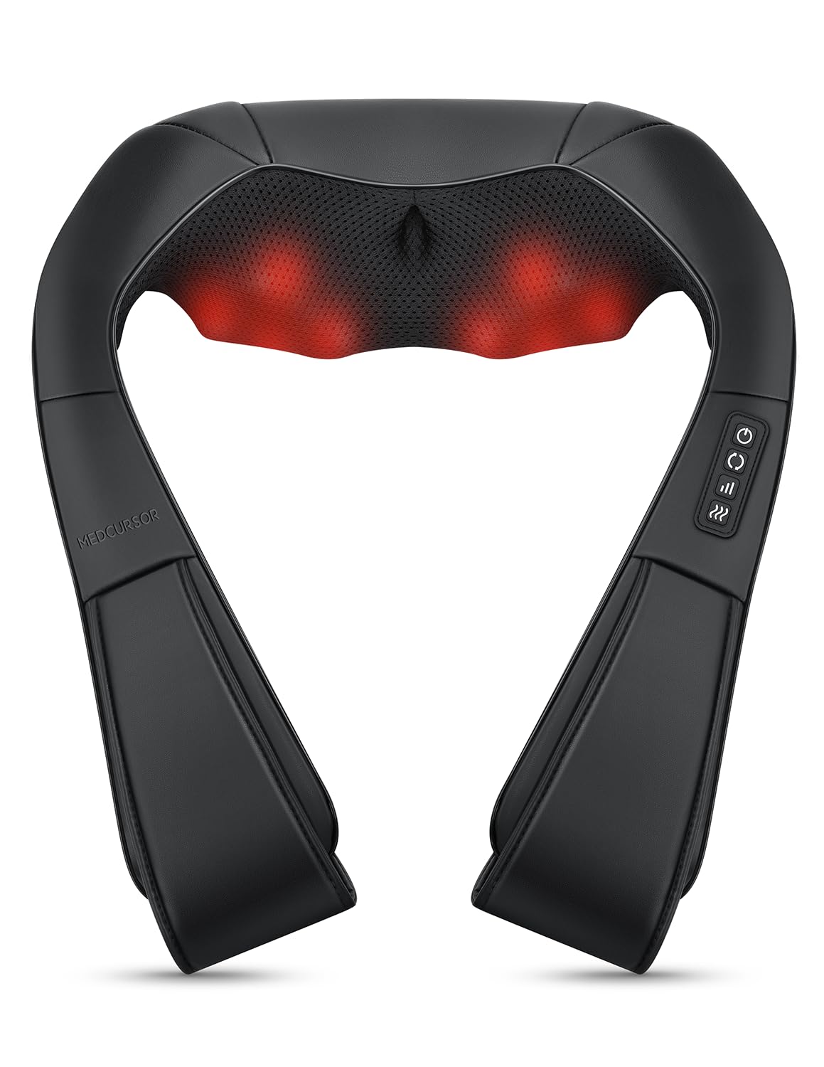 Medcursor neck massager with heat function for soothing neck relief.