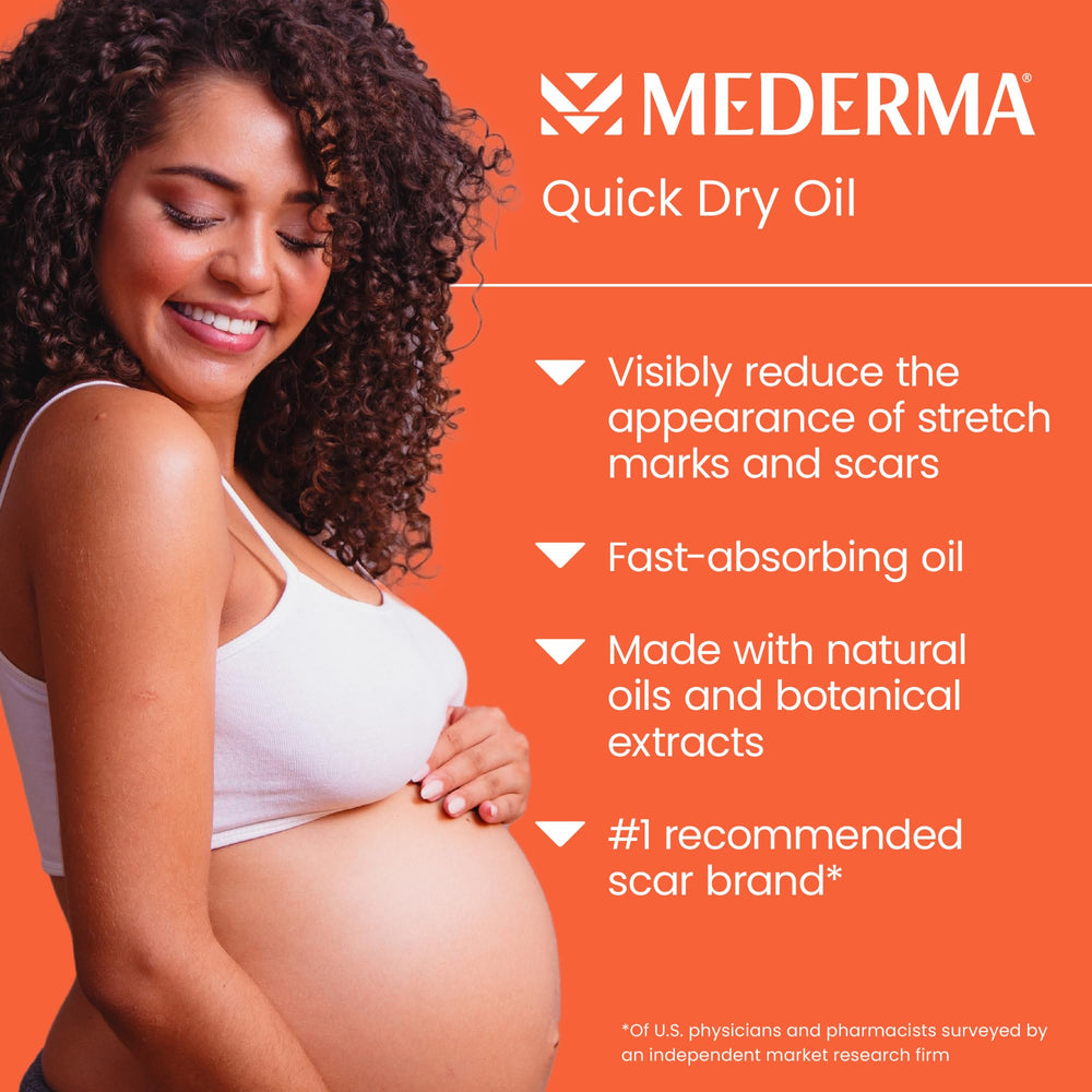 Mederma Cepalin botanical blend promotes improved scar and stretch mark appearance
