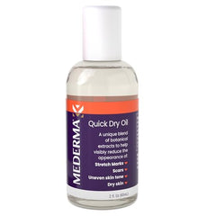 Mederma Quick Dry Oil dispensing action showing fast absorption.