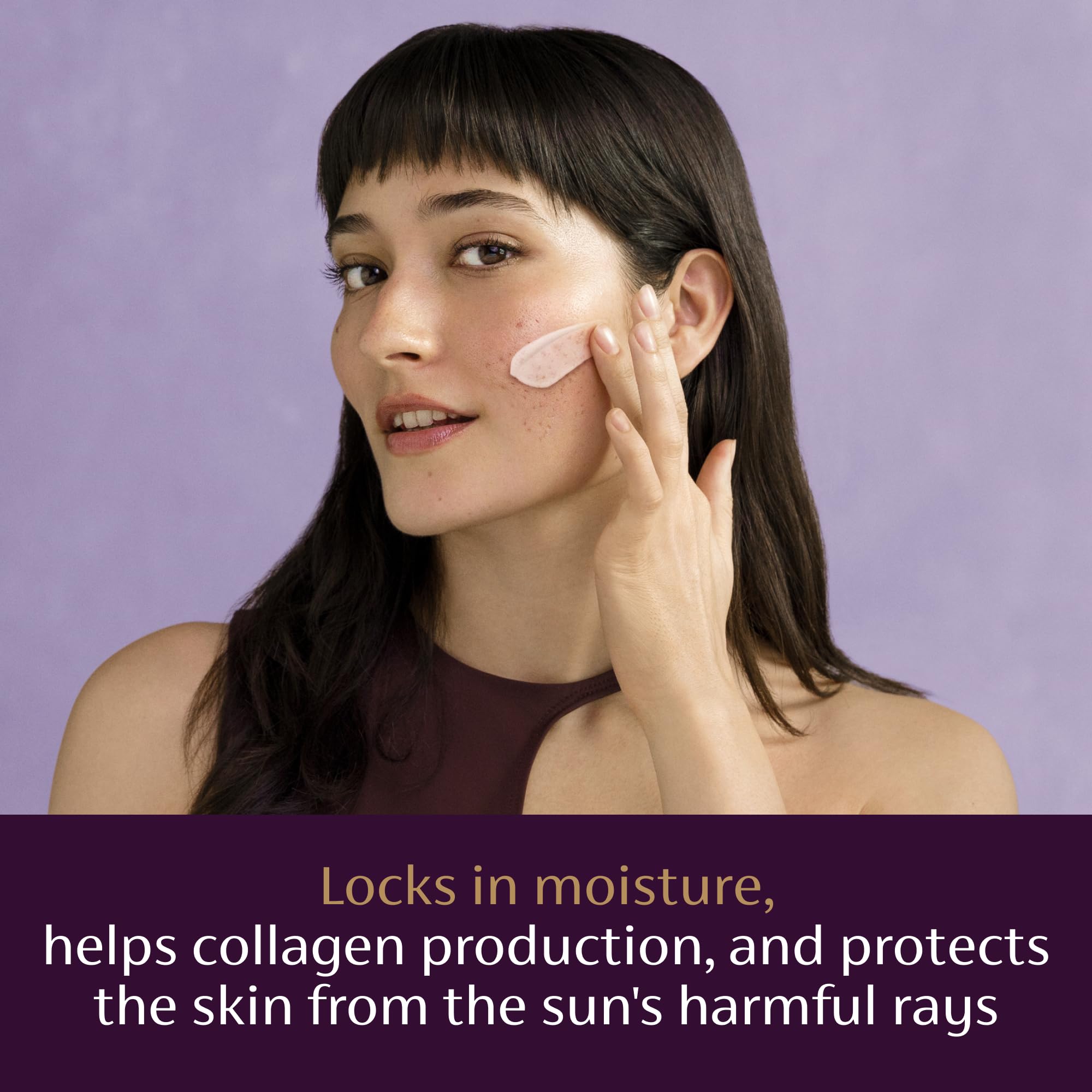 Mederma Scar Cream Plus SPF 30 application on hand illustrates daily use.