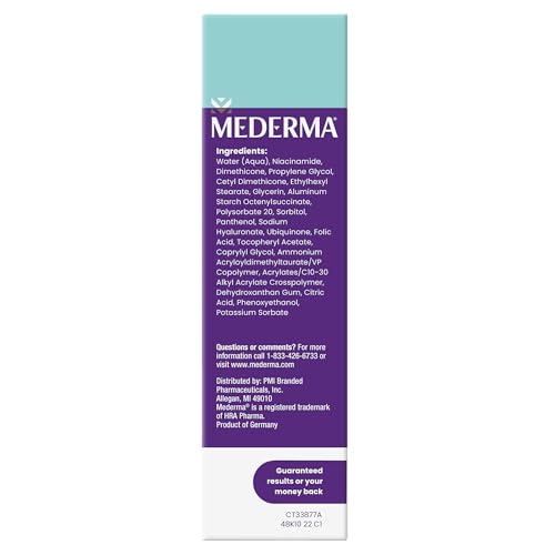 Mederma Scar Serum dropper ready for easy application on skin