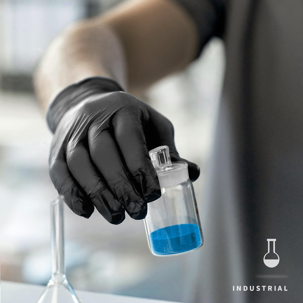 Medguy gloves with food-safe symbol for safe handling.