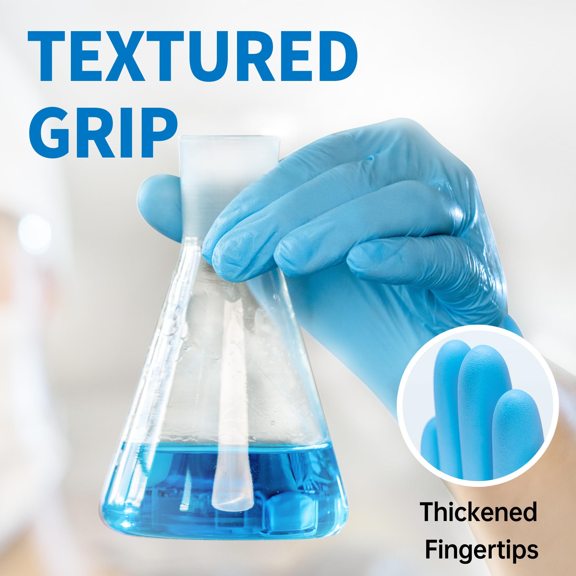 Medguy nitrile gloves for food-safe kitchen use, powder-free and kitchen-ready.