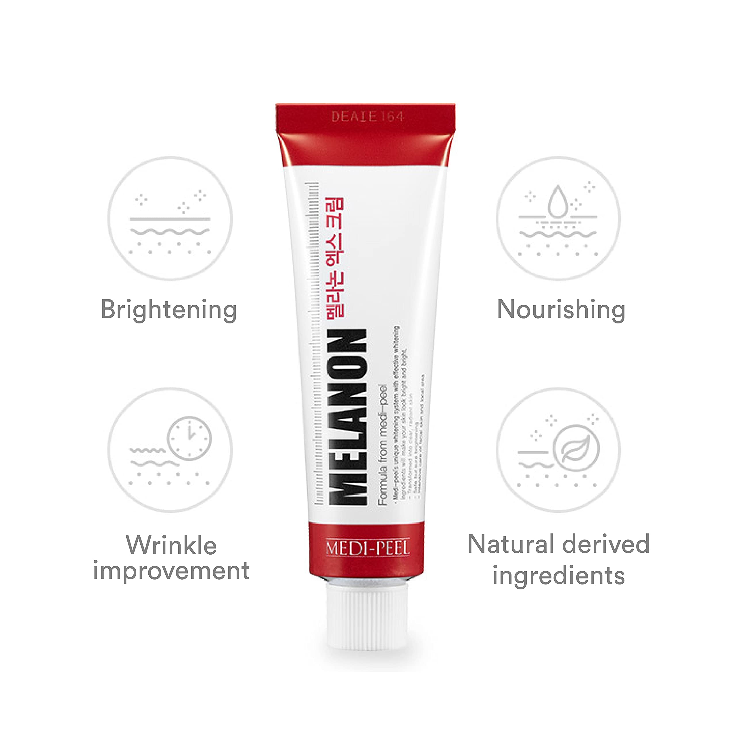 Skin swatch on the back of hand demonstrates creamy texture and glow.