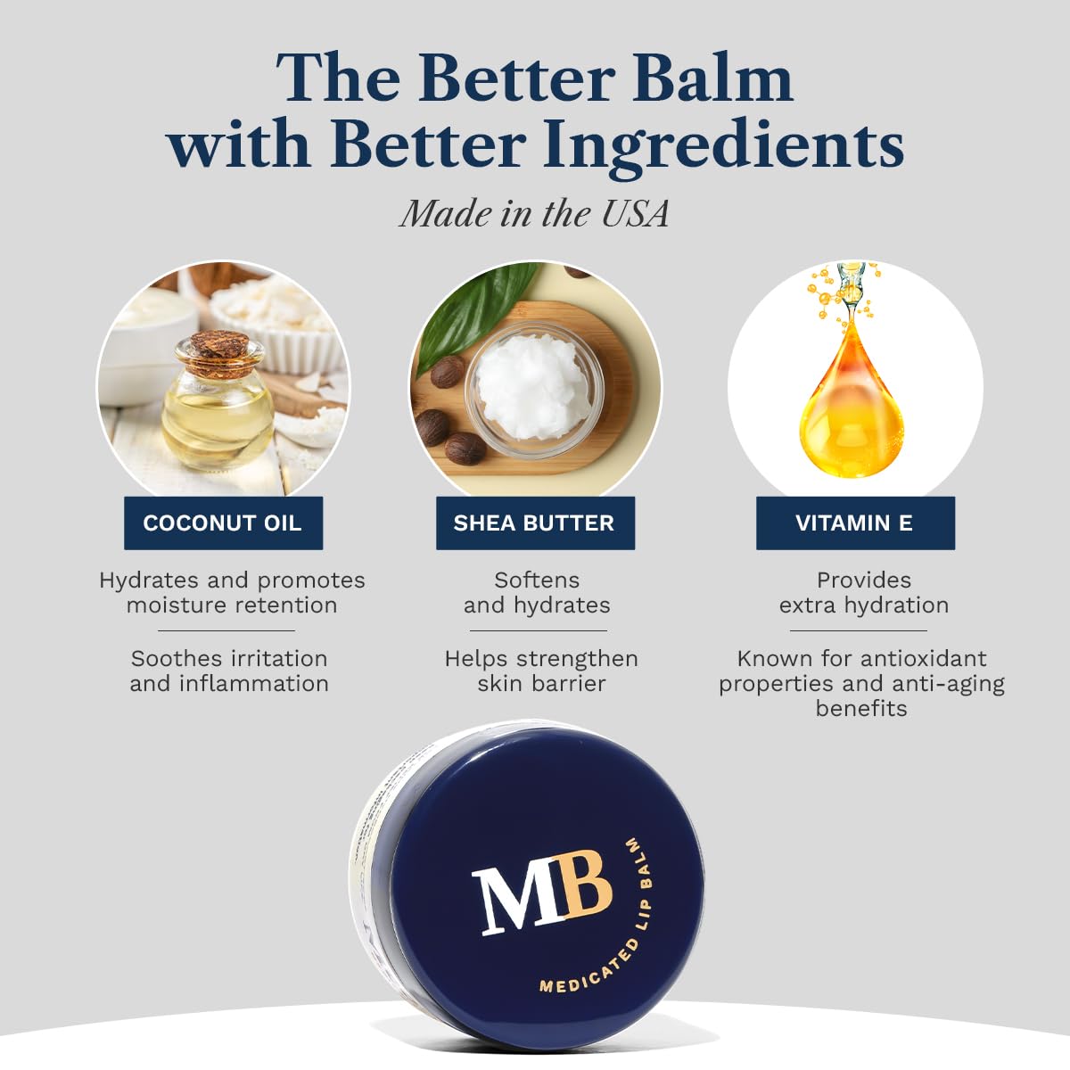 Compact MediBalm fits in pocket for on-the-go lip protection.