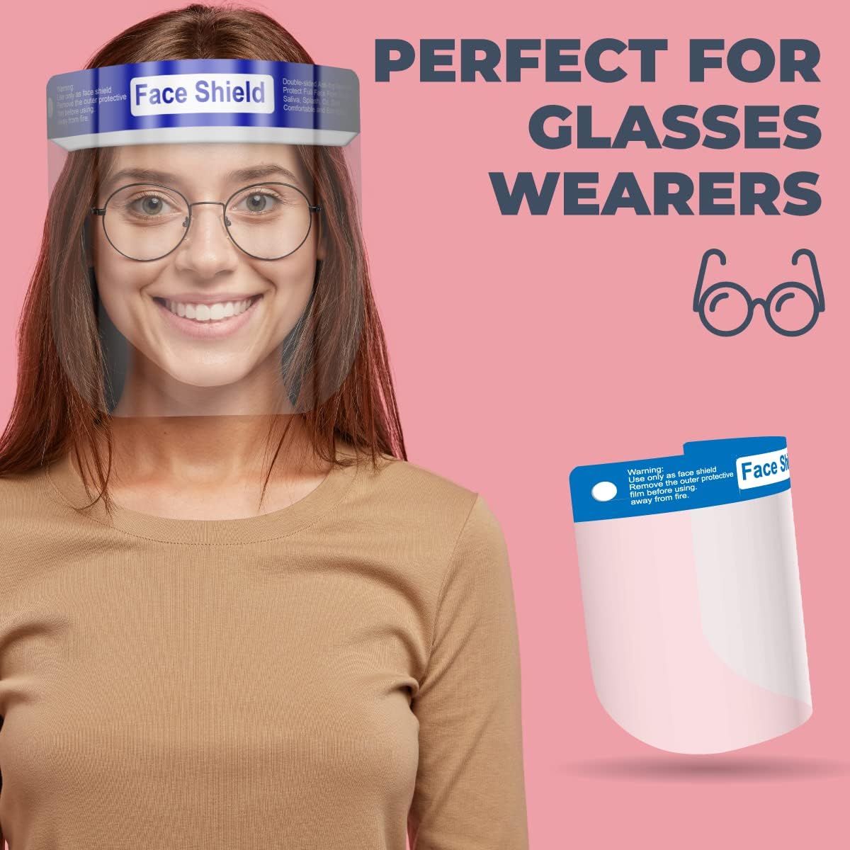 Medical Nation Face Shield breathability for comfortable wear