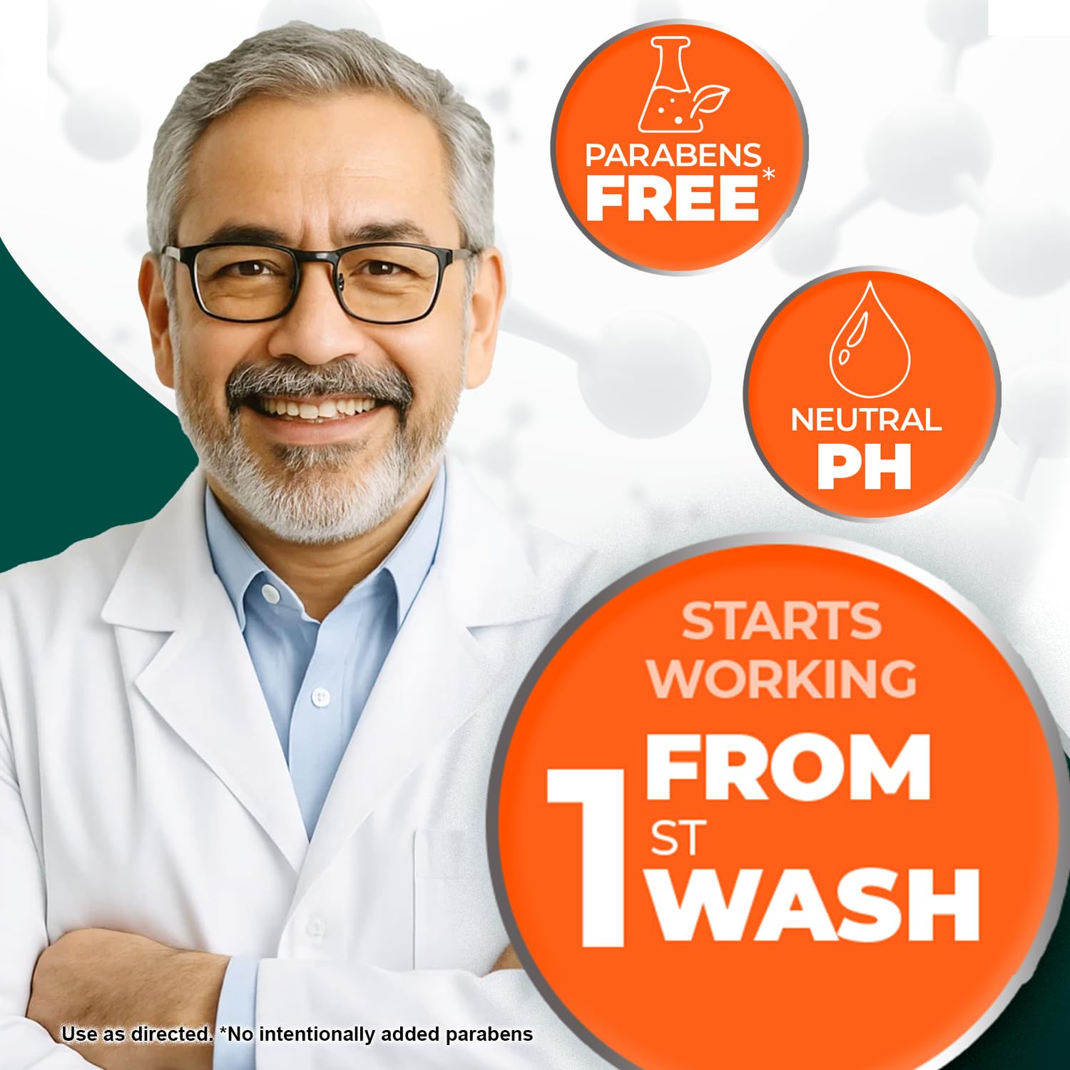 Medicasp coal tar shampoo lather application demonstrated for scalp massage