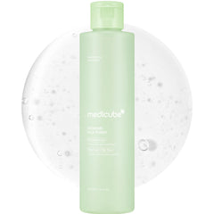 Medicube Exosome CICA Toner bottle front promoting calm, balanced skin