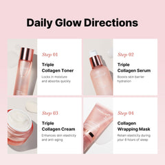 Medicube Glass Skin Collagen Cream tub—smooths texture and tightens pores
