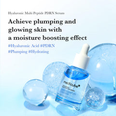 medicube Hyaluronic Multi Peptide PDRN Serum dropper for precise application.