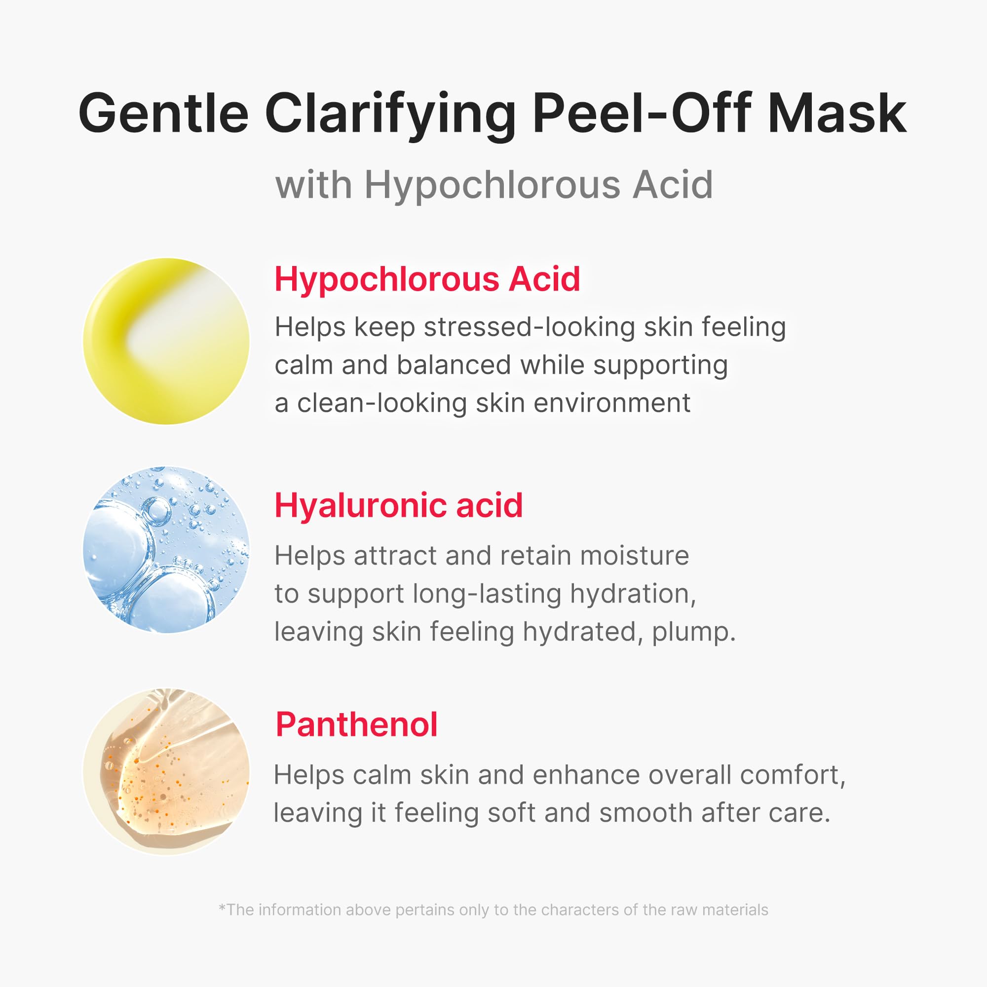 Medicube Hypochlorous Acid Peel Mask on dry skin aiming for clarity and balance.