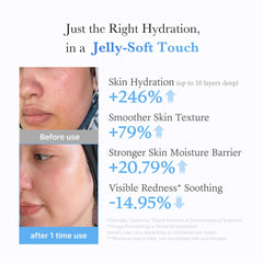 Medicube Jelly Cream jar closeup reveals rich jelly texture