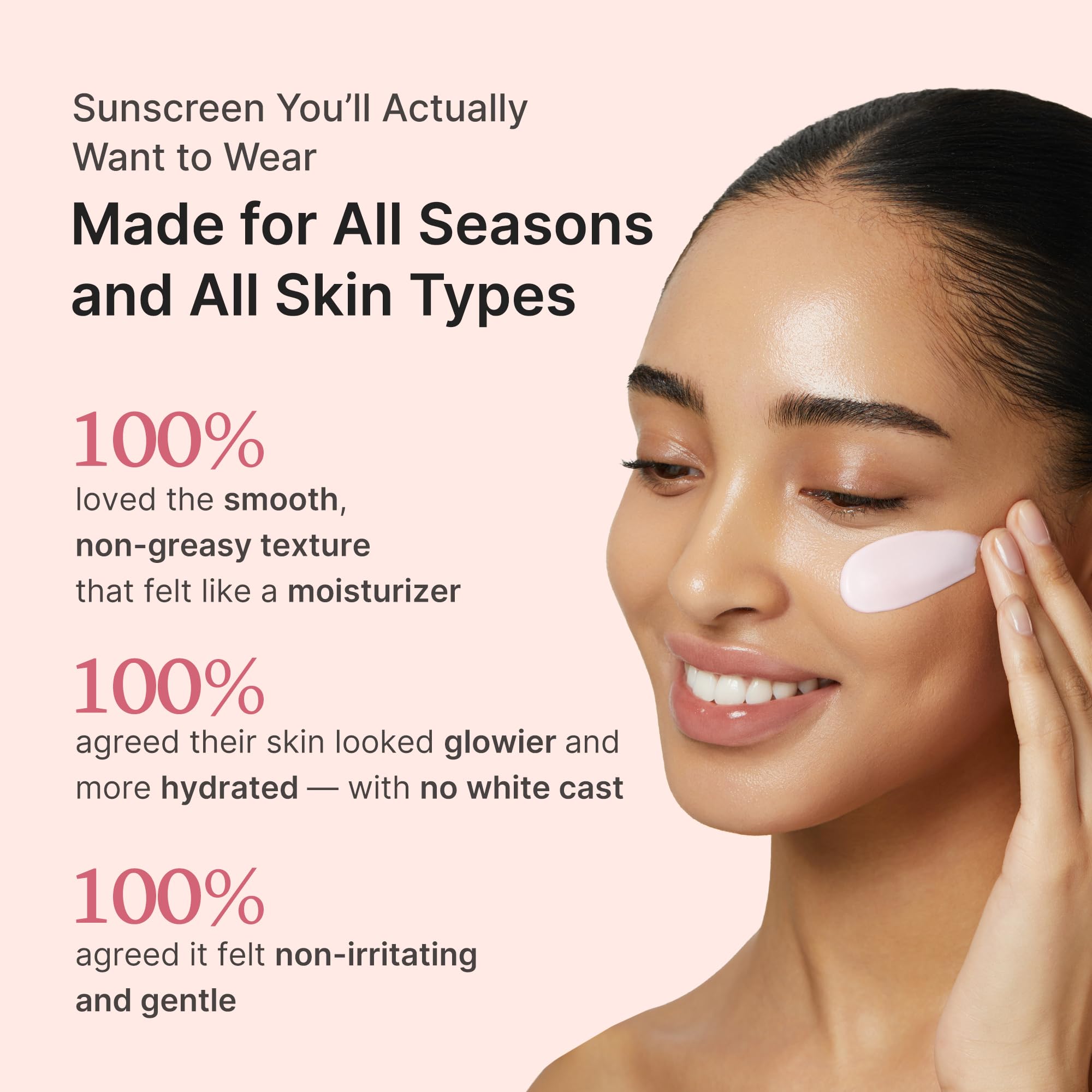 Medicube No Cast Just Glow works as a makeup primer for a natural, even finish