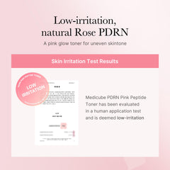 Medicube PDRN Toner closeup shows a light, non-sticky texture.
