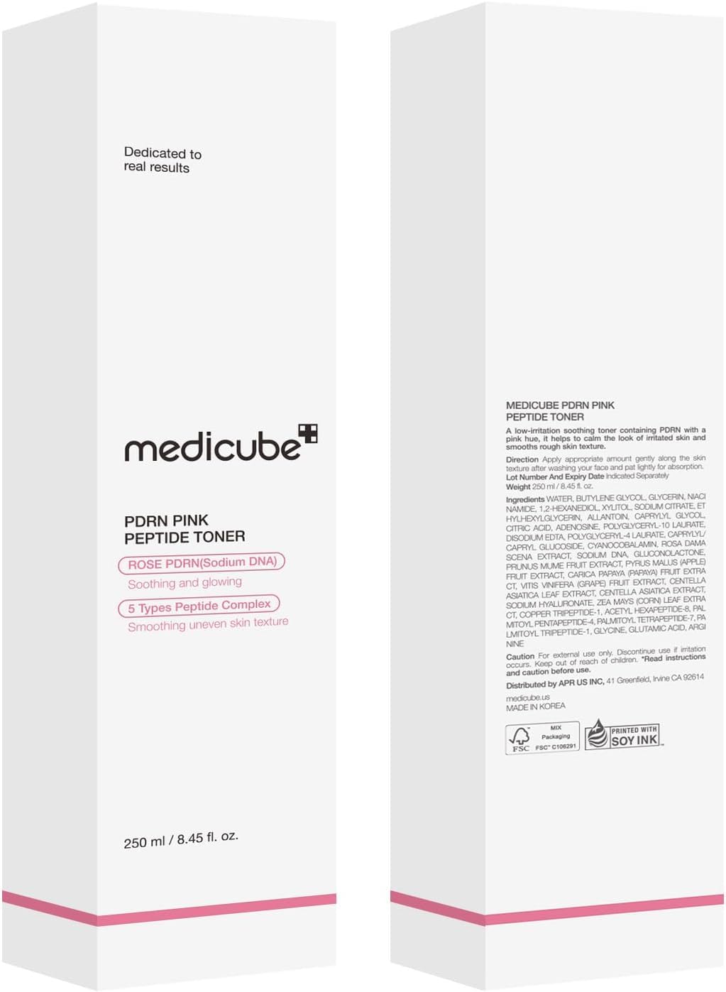 Medicube PDRN Toner fits into any skincare routine for balanced care.