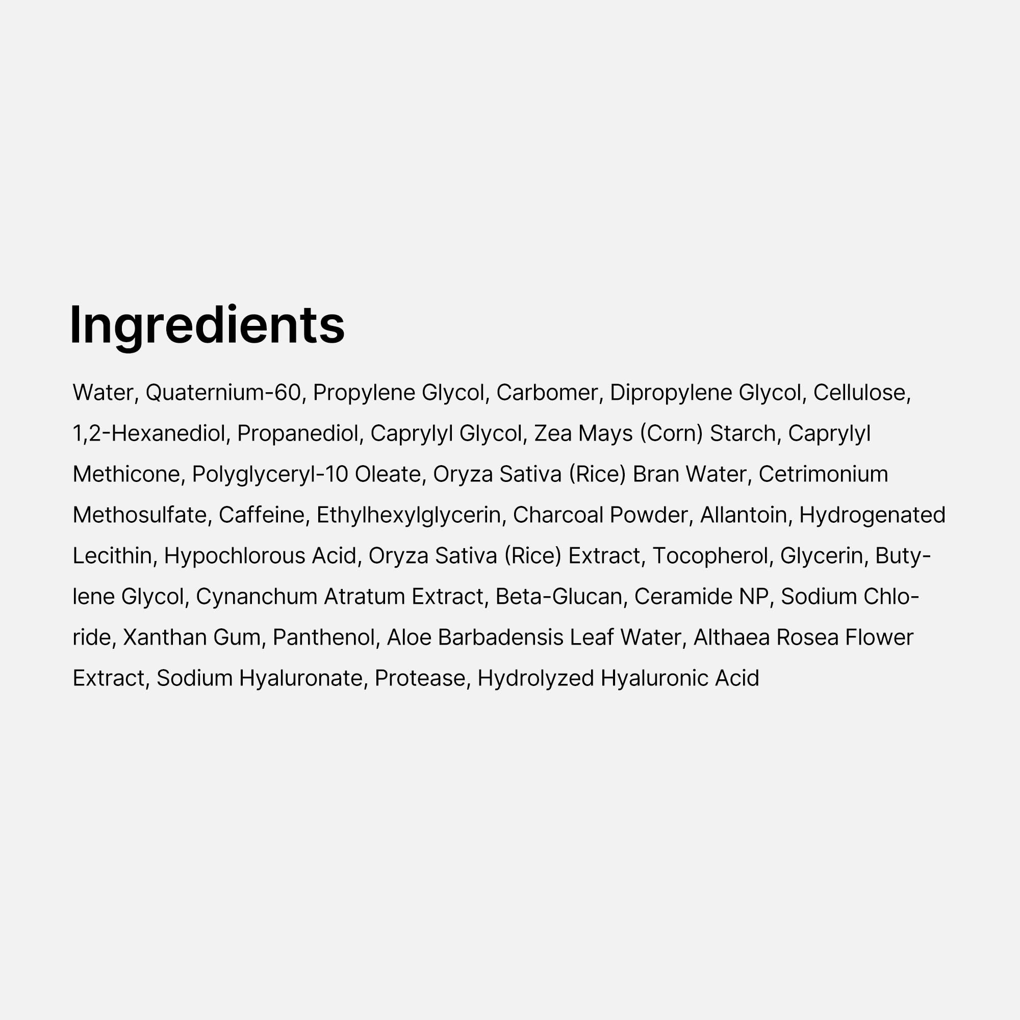 Medicube Peel Shot label close-up communicates a clean, gentle formula.