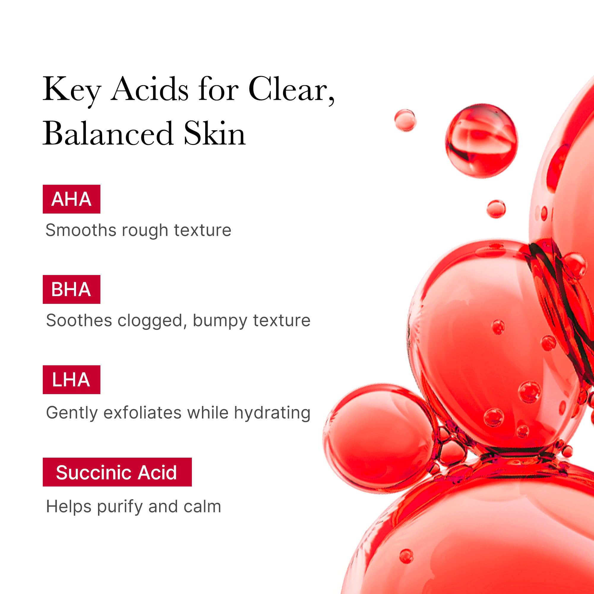 Packaging detail of Medicube Red Body Peeling Shot highlighting size and design.