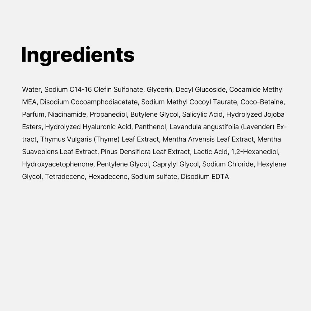 Medicube Red Body Wash niacinamide supports balanced skin texture.