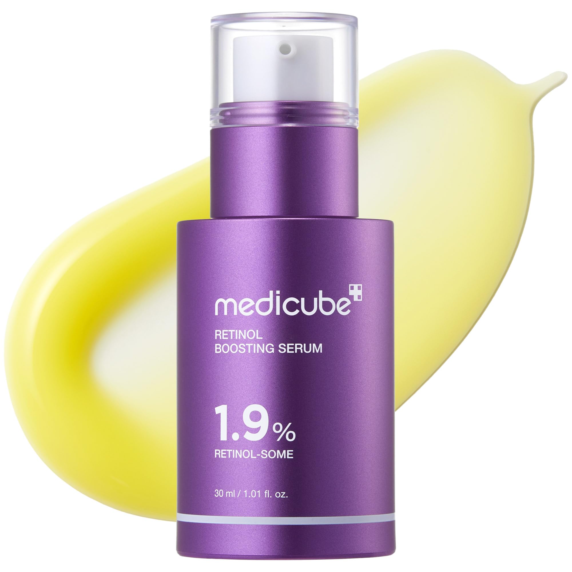 Medicube Retinol Boosting Serum bottle for nighttime firming routine