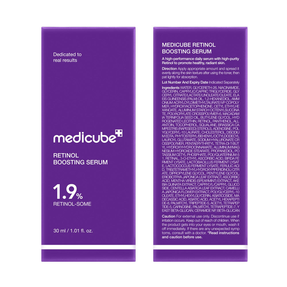 Medicube smooth finish after nightly application